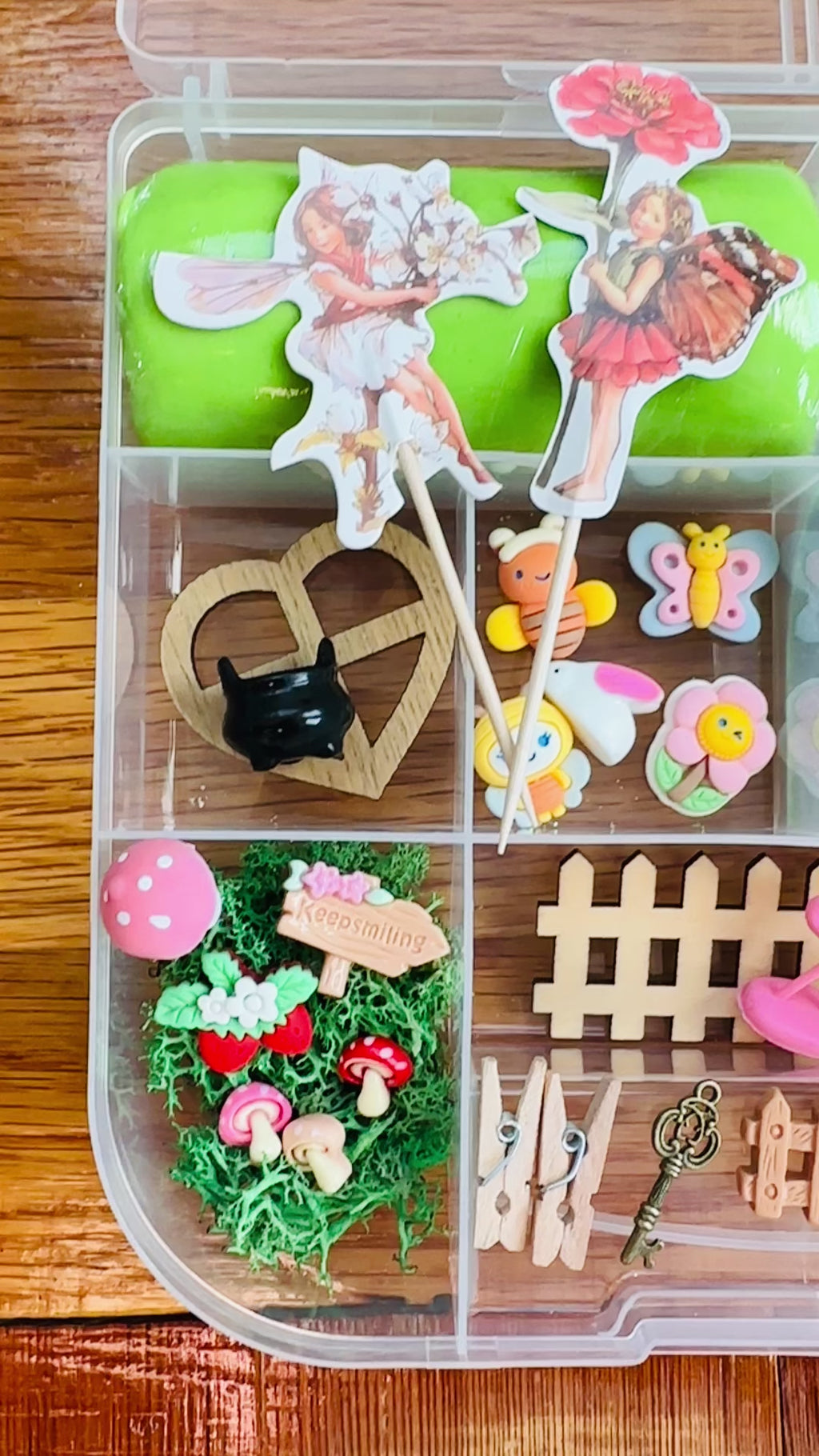 Fairy Garden Playdough Sensory Kit