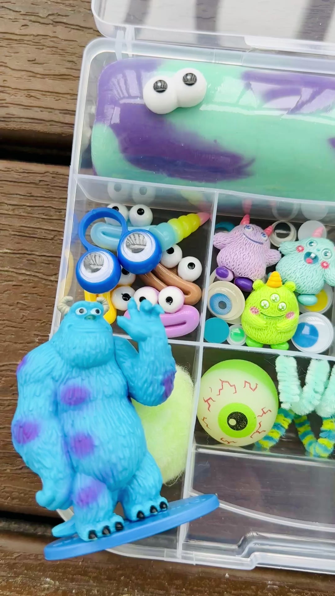 Monsters Playdough Sensory Kit