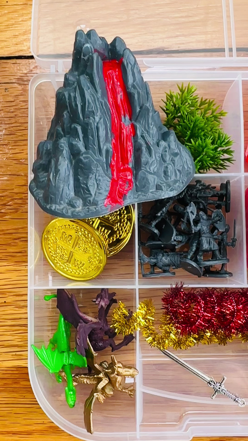 Knights & Dragons Playdough Sensory Kit